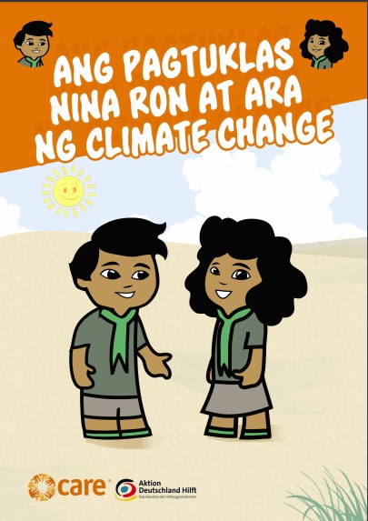 A Comics: Ang Pagtuklas nina Ron at Ara ng Climate Change (Filipino)