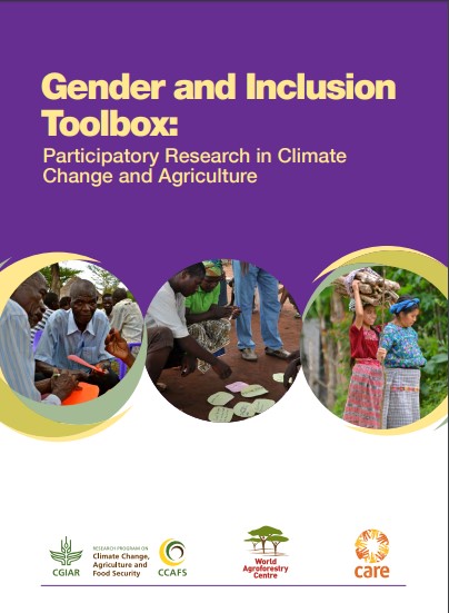 Gender and Inclusion Toolbox: Participatory Research in Climate Change and Agriculture