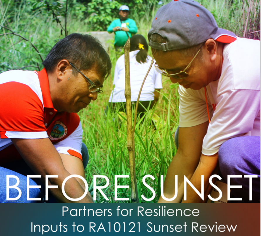 Before Sunset: PfR Inputs to R.A. 10121 Sunset Review
