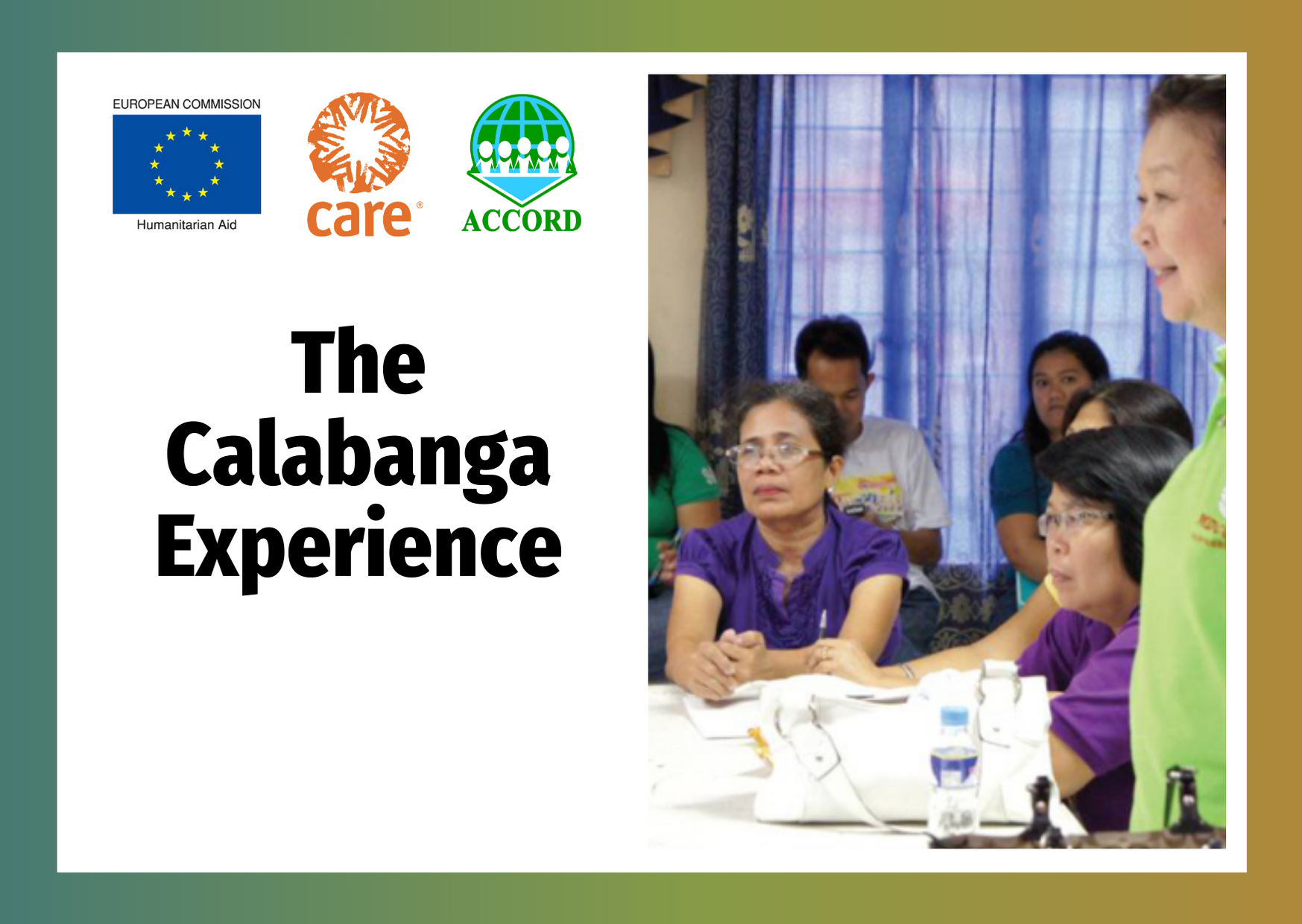 The Calabanga Experience