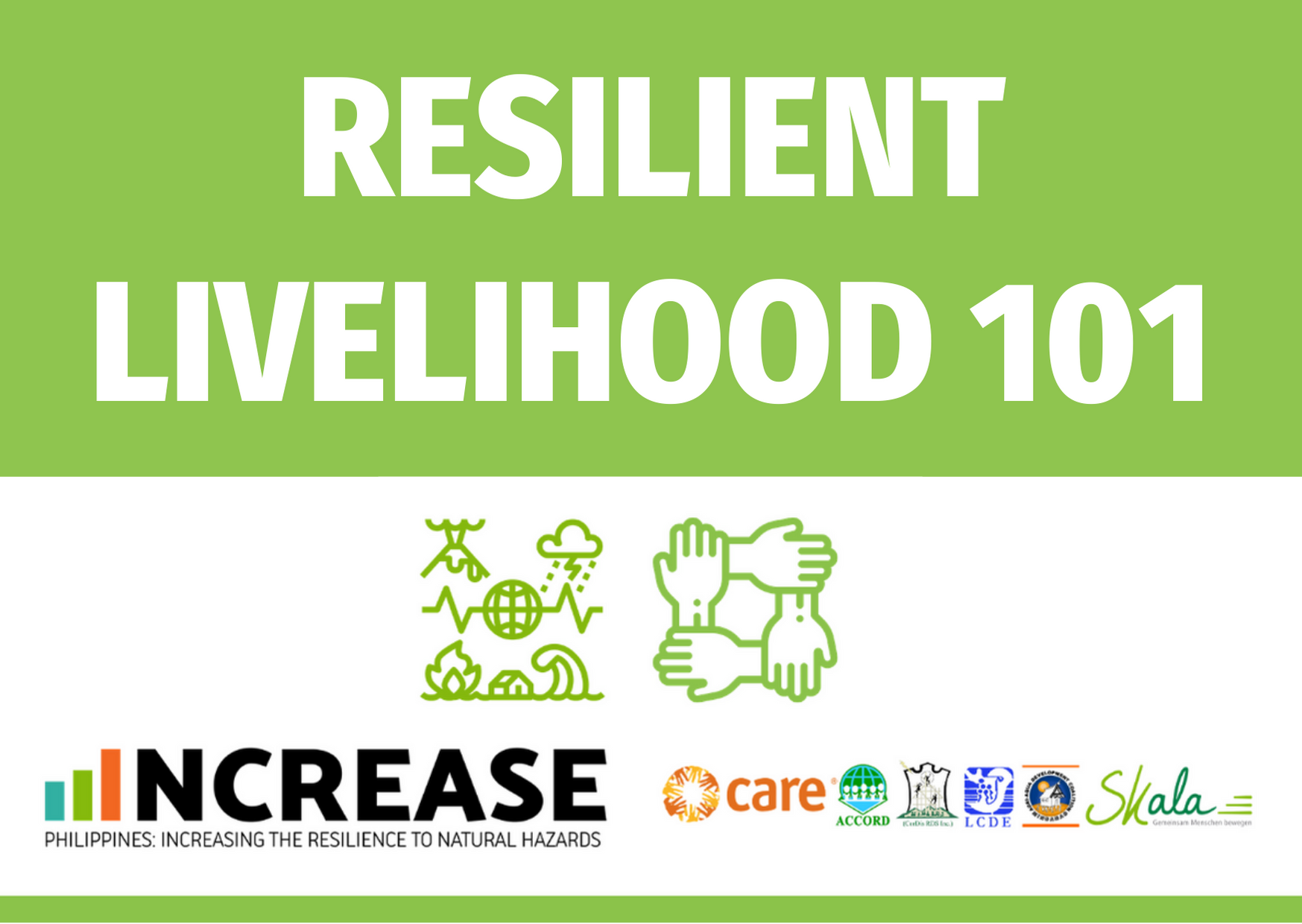 TARP and POSTER: Resilient Livelihood 101