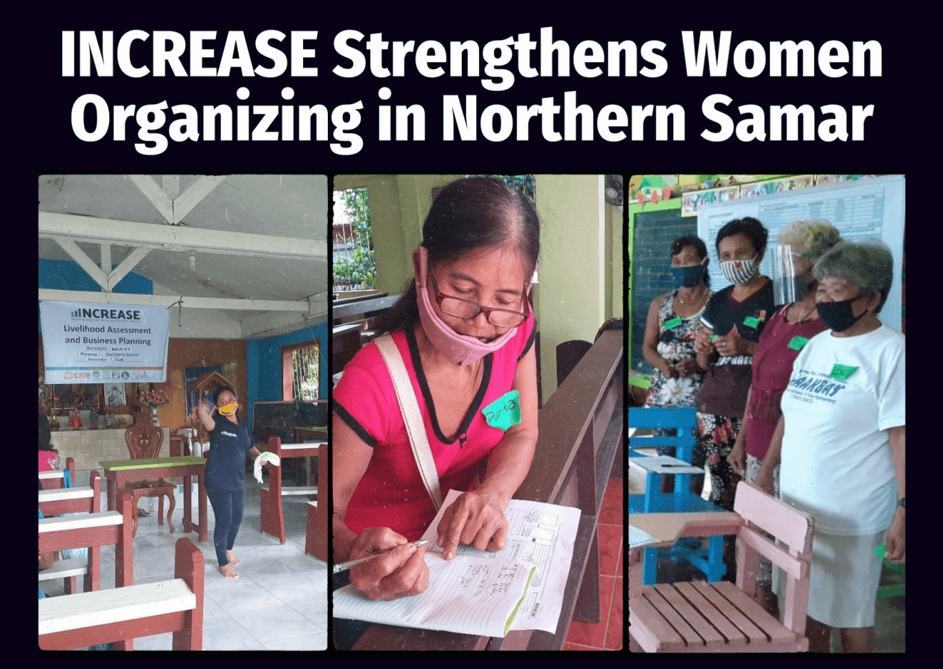 INCREASE Strengthens Women Organizing in Northern Samar