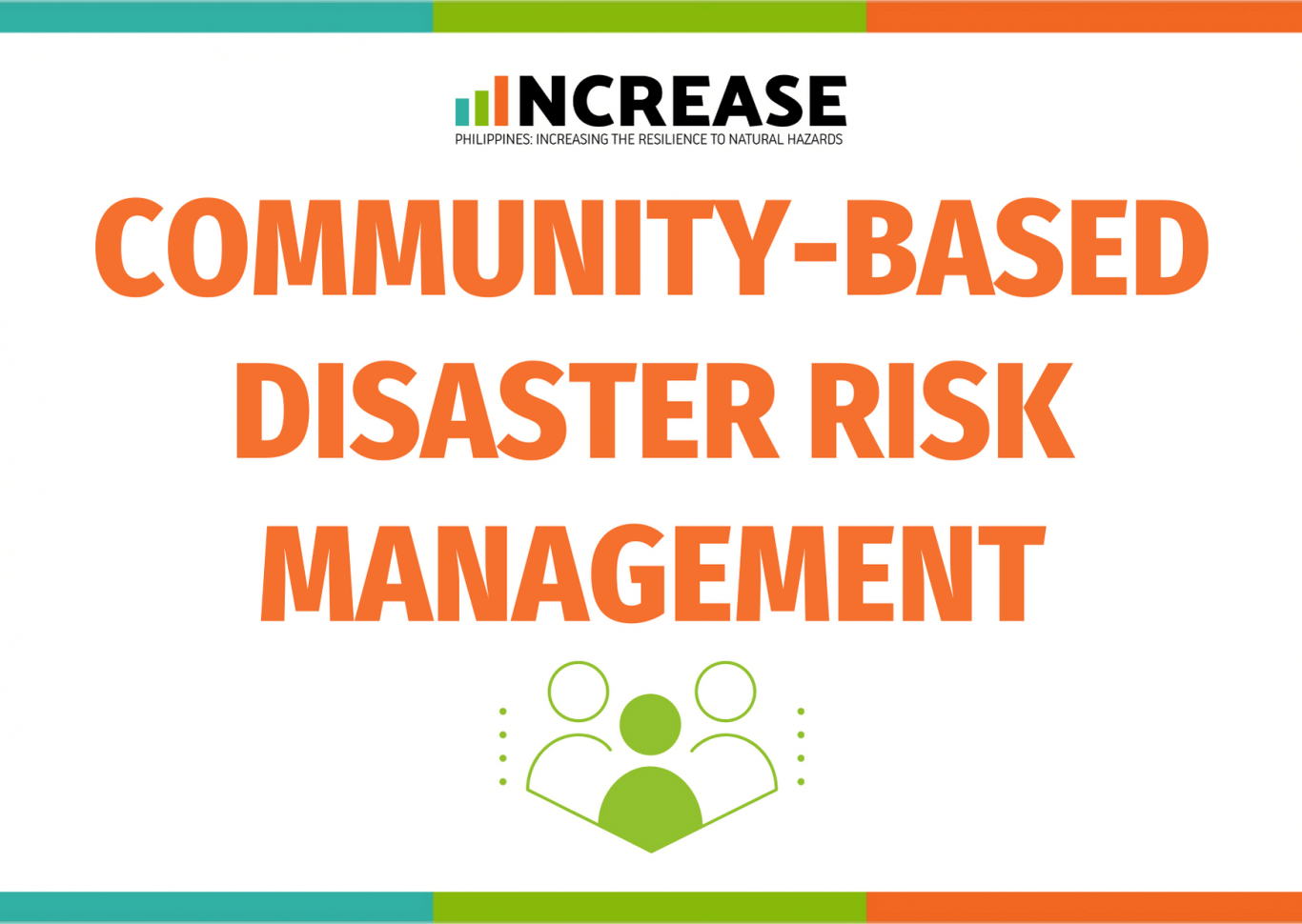 Community-based Disaster Risk Management Key Message