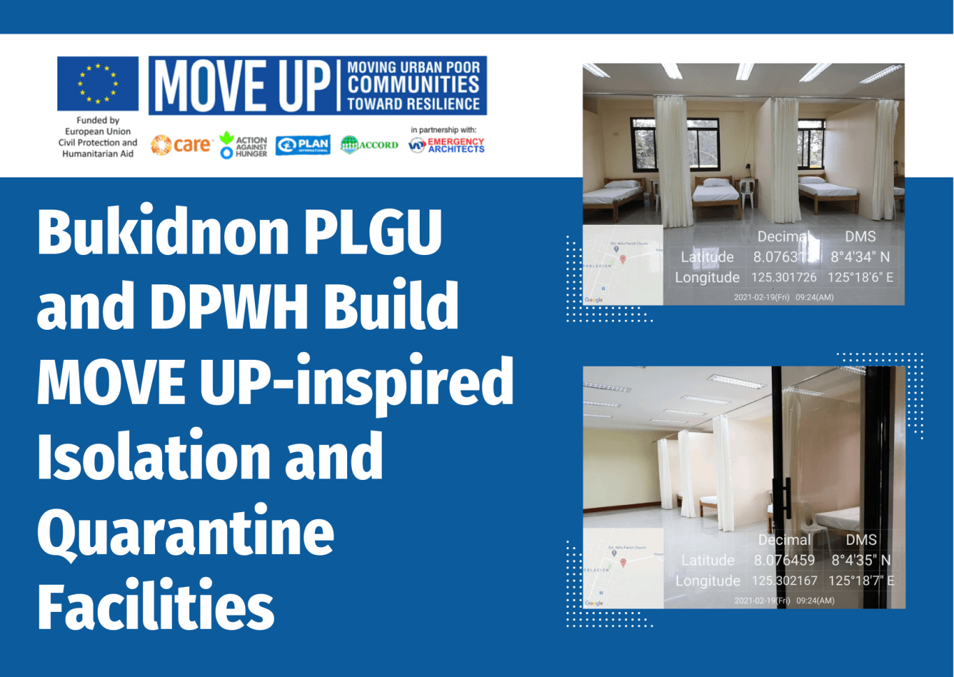 Bukidnon PLGU and DPWH build MOVE UP-inspired Isolation and Quarantine Facilities