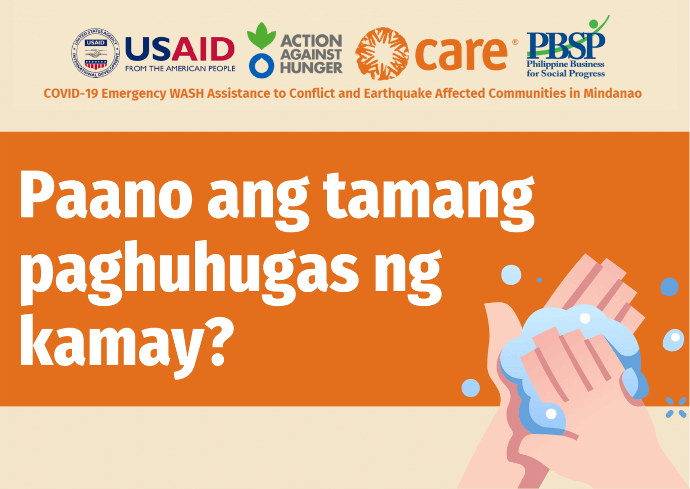 How to Wash Your Hands Properly (Tagalog and Maranao Versions)